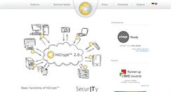 Desktop Screenshot of hicrypt.com